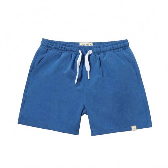 NEW ME & HENRY boy's splash swim shorts in blue - Picture 1 of 2